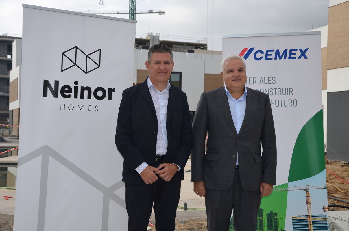 Neinor Homes y CEMEX consolidan su alianza estratégica
