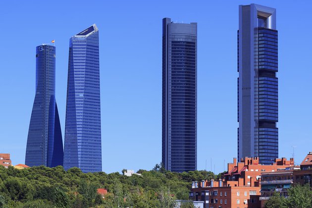 Madrid encabeza el incremento de la contratación de oficinas en Europa
