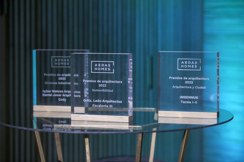 AEDAS Homes estrenó Premios en el V Encuentro de Arquitectos AEDAS Homes.