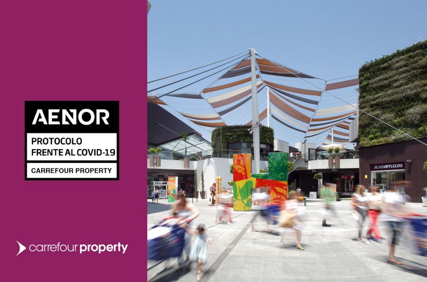 Carrefour Property, primera inmobiliaria certificada por AENOR frente al COVID-19