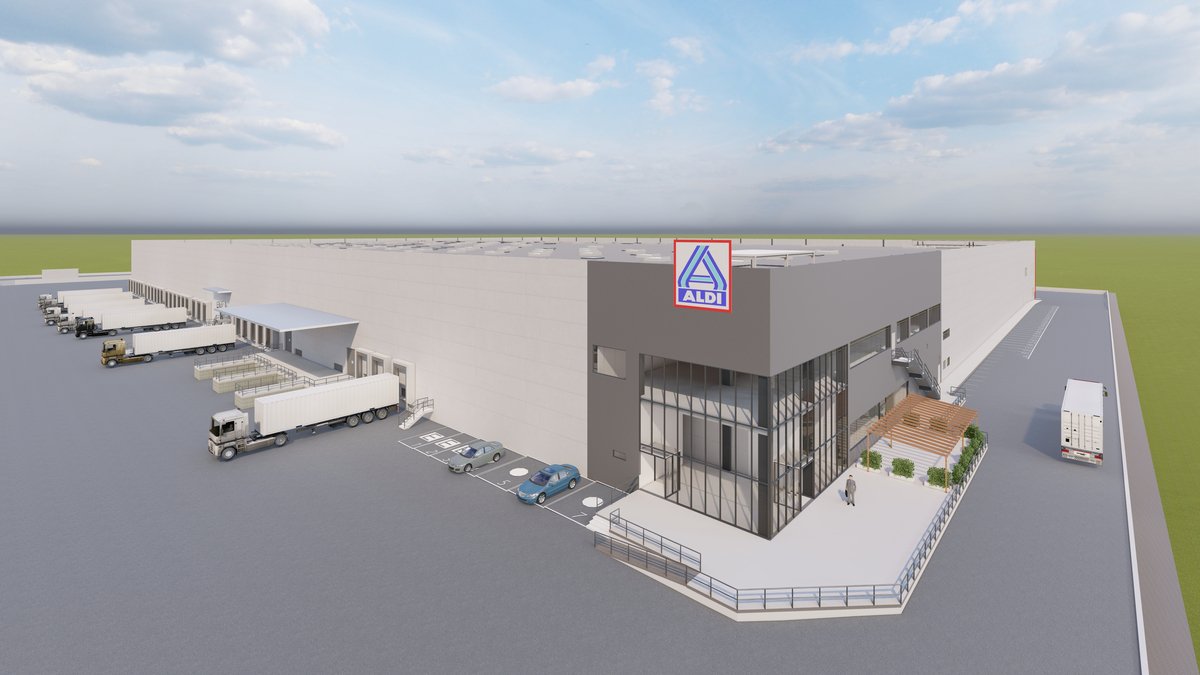 La nueva plataforma logística de ALDI en Sagunto estará operativa en 2024