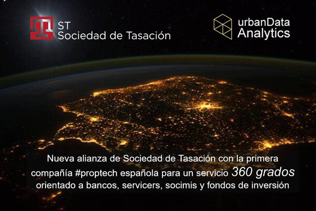 Sociedad de Tasación y urbanData Analytics (uDA) se asocian para ofrecer nuevos servicios de valor añadido al mercado inmobiliario
