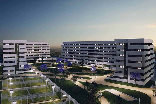 Aedas Homes pone en venta el Edificio Las Flores, la tercera promoción de Jardines Hacienda Rosario