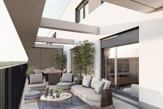 Aelca comercializa una nueva promoción de 39 viviendas en Zaragoza propiedad de Árqura Homes