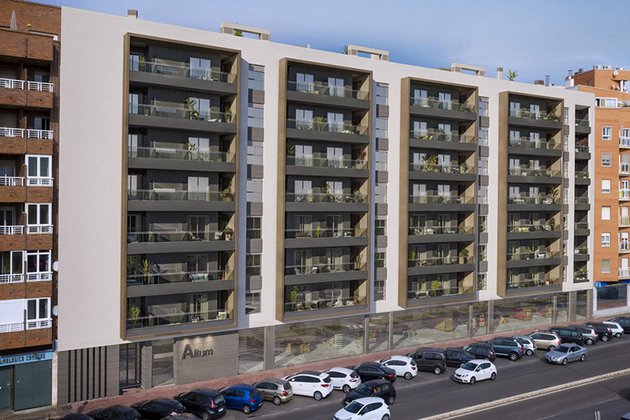 Aelca inicia las obras de una promoción de 108 viviendas en el centro de Almería