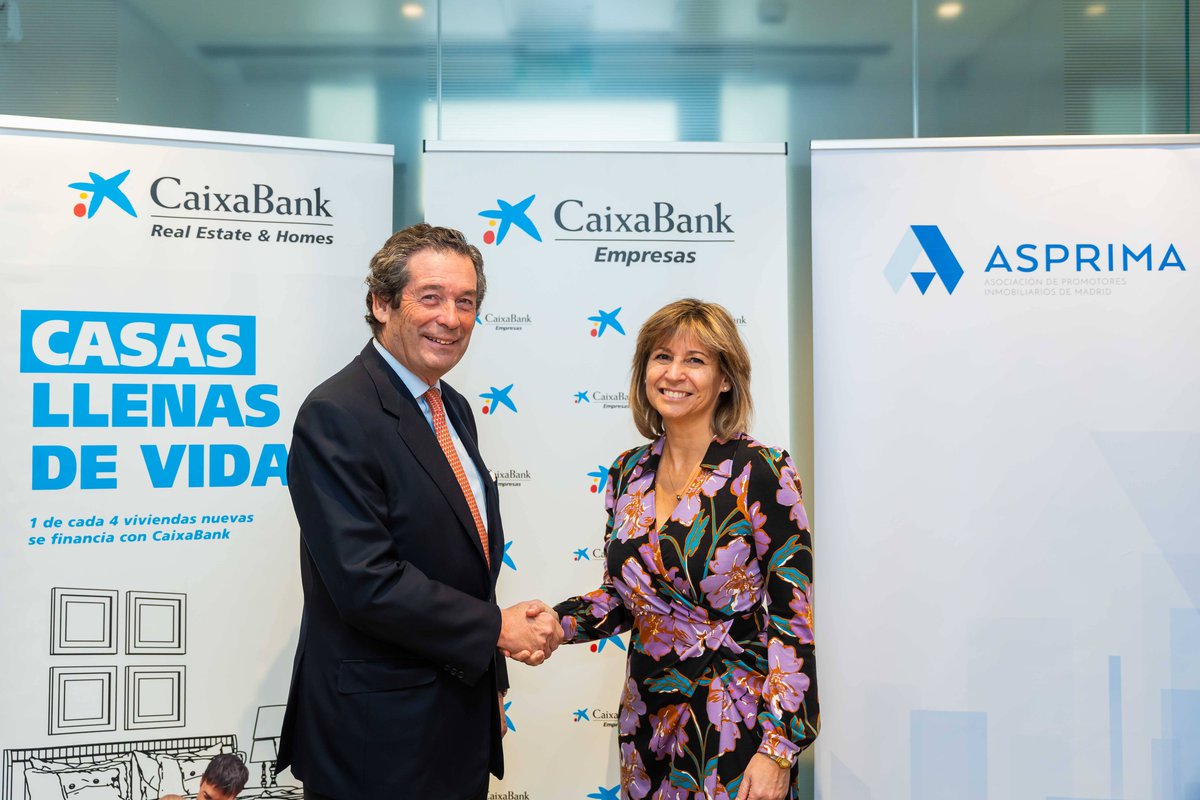 ASPRIMA y CaixaBank renuevan su colaboración en pro del Real Estate