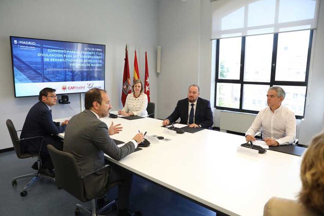 Concovi, CAFMadrid y AVS divulgarán las ayudas a la rehabilitación del Ayuntamiento de Madrid