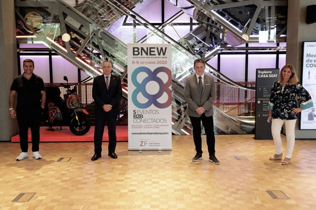 BNEW elige la Estació de França, CASA SEAT y el Movistar Centre como escenarios de la reactivación