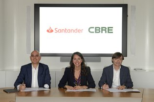 CBRE y Santander se alían para la descarbonización del inmobiliario