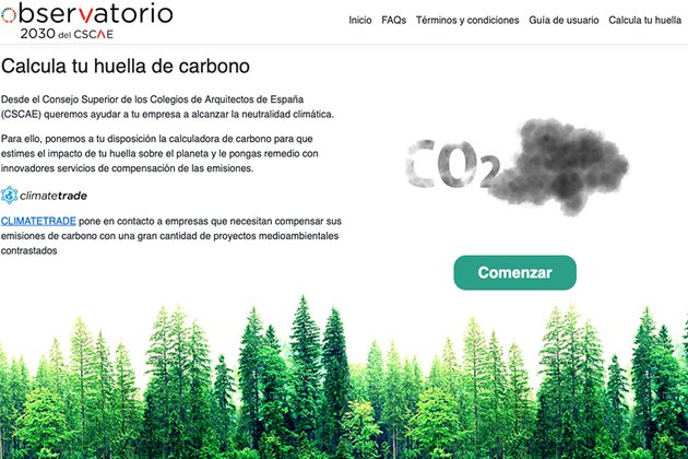 El CSCAE lanza una calculadora para que las empresas de la construcción midan su huella de carbono 