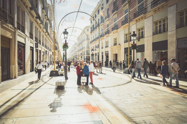 Marqués de Larios en Málaga, entre las mejores calles de España
