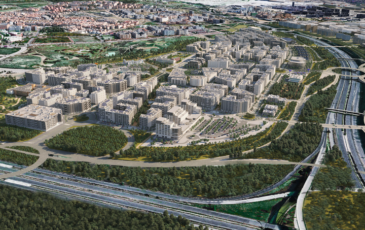 así será el futuro desarrollo urbanístico de valdecarros, en madrid