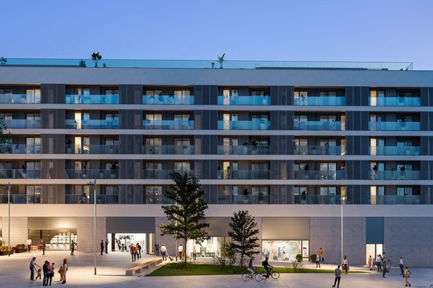 Culmia entrega a CBRE IM una promoción BTR con 129 viviendas en Badalona