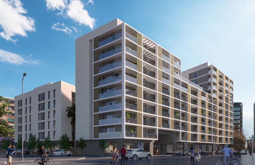 Culmia completa la entrega de su proyecto mixto Themis Riera en Barcelona