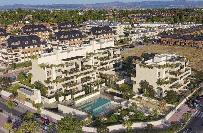 Inbisa inicia la construcción de una nueva promoción residencial  en Boadilla del Monte