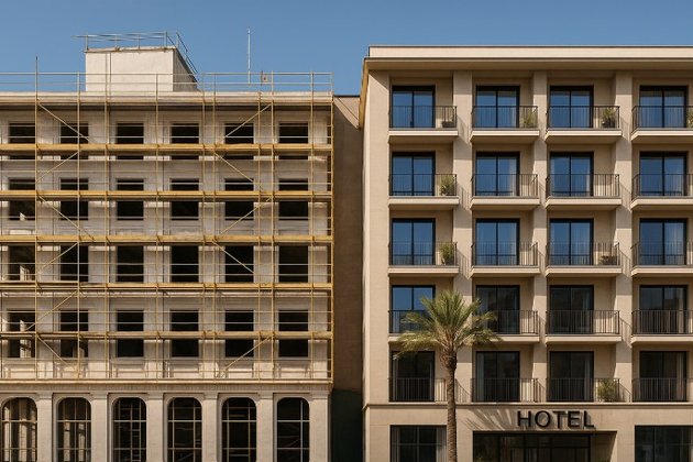 Las reconversiones de edificios alcanzan los 137.000 m2 en el primer semestre, un 4% más