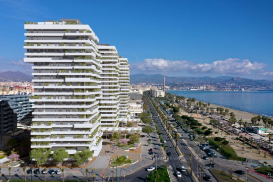 Metrovacesa finaliza Vision, la tercera torre de Málaga Towers