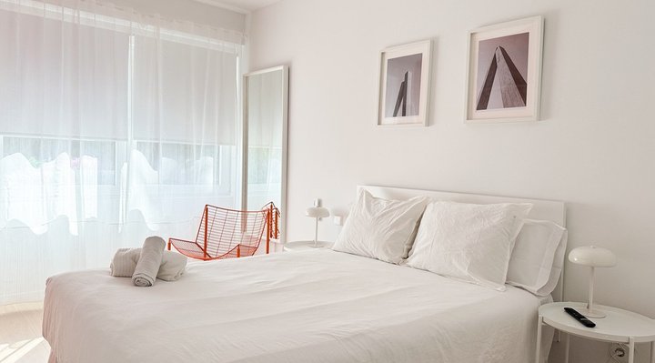 Habitación en el coliving de Aravaca.