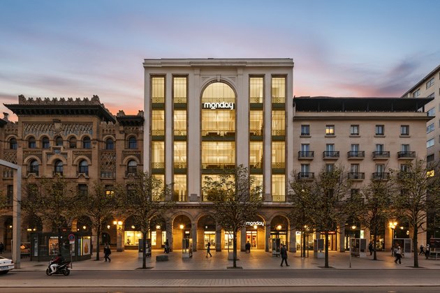 Monday abrirá sus primeras oficinas flexibles en Zaragoza en 2026