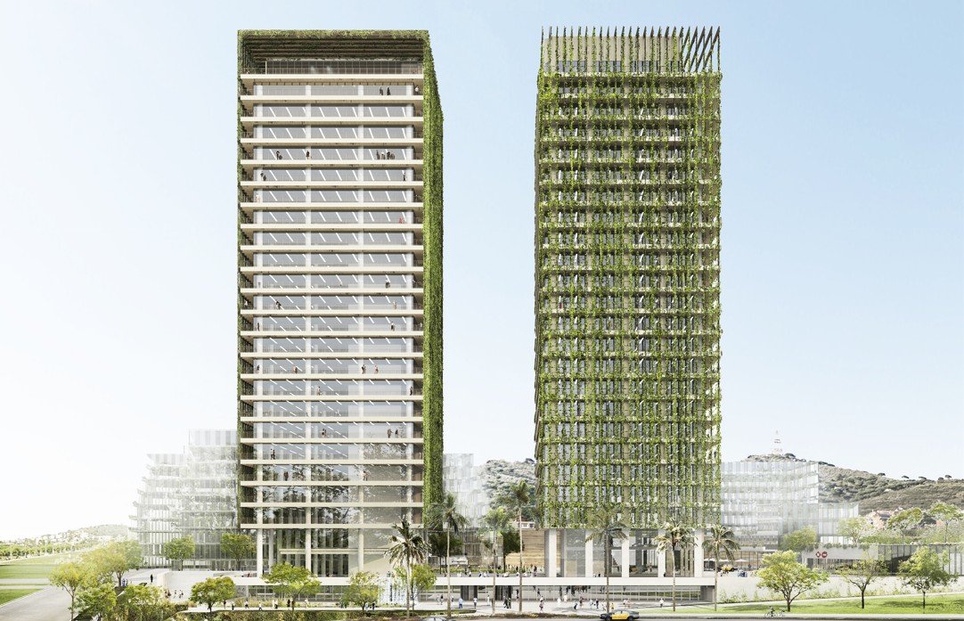 Porta Diagonal finaliza su primera torre en un ámbito de 90.000 m2