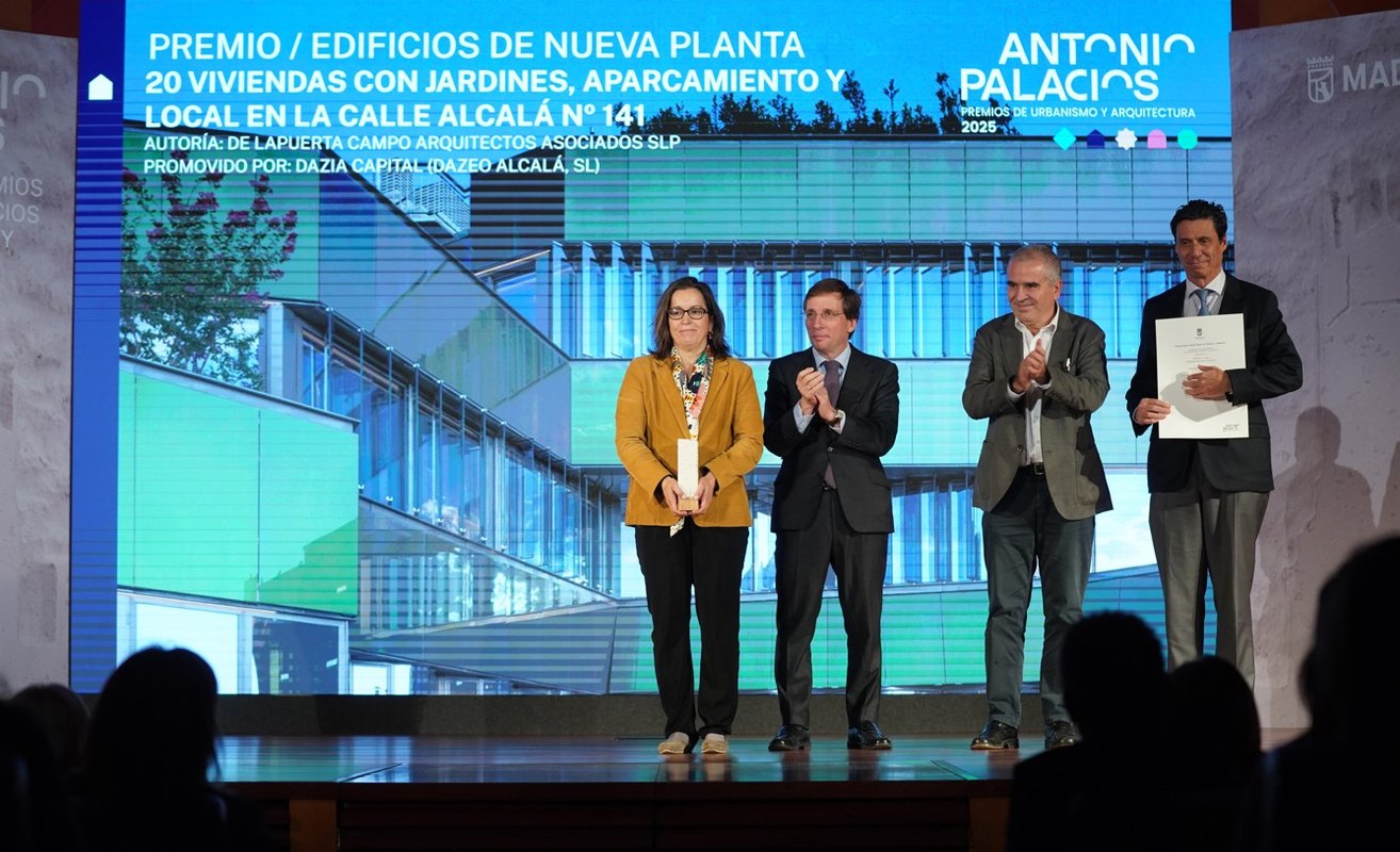 DL+A Arquitectos, galardonados en los premios Antonio Palacios por dos de las mejores obras en Madrid