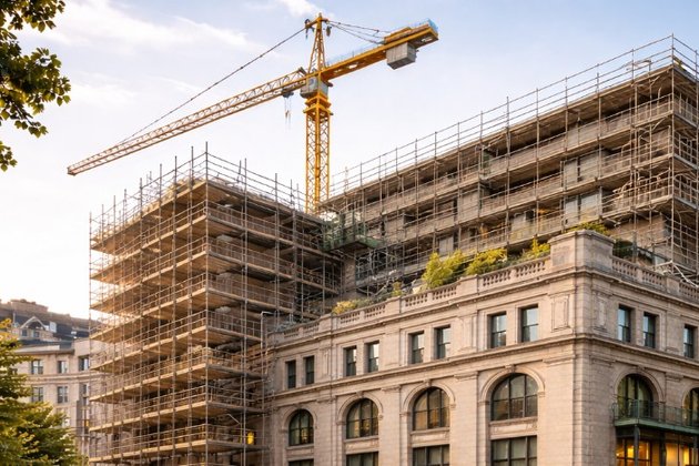 Las reconversiones de edificios baten récord: 73 cambios y 392.000 m2 en 2025