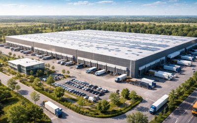 La absorción logística en Europa alcanza 19,4 millones de m2 en 2025