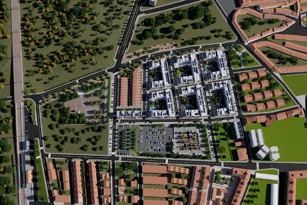 La cooperativa La Estación compra suelo para 391 viviendas en Ciempozuelos