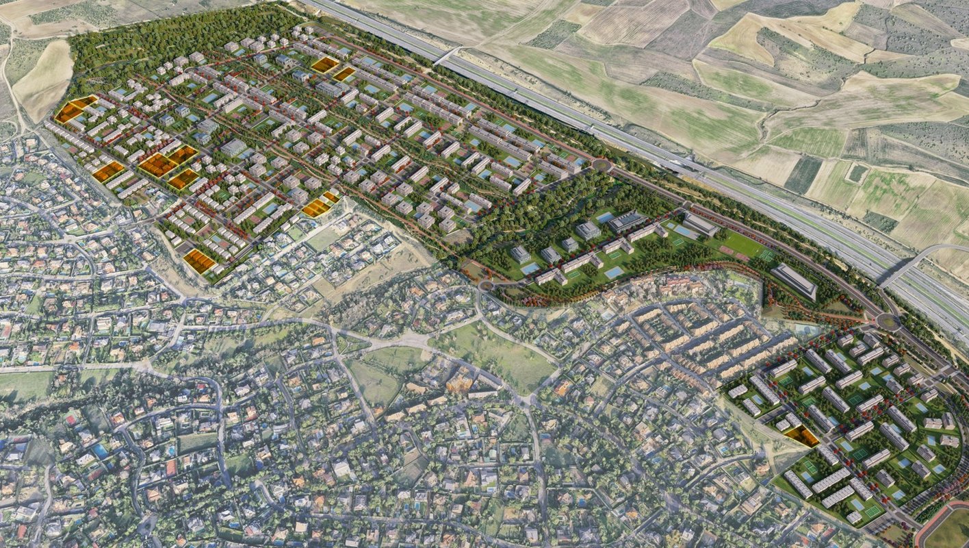 Retamar saca a la venta 17 parcelas para desarrollar hasta 130 viviendas