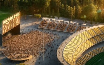 CF Intercity cierra la compra del suelo para el proyecto Alicante Park