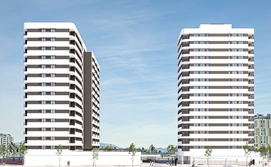 ACR construirá 225 viviendas protegidas en alquiler para Visesa en Vitoria