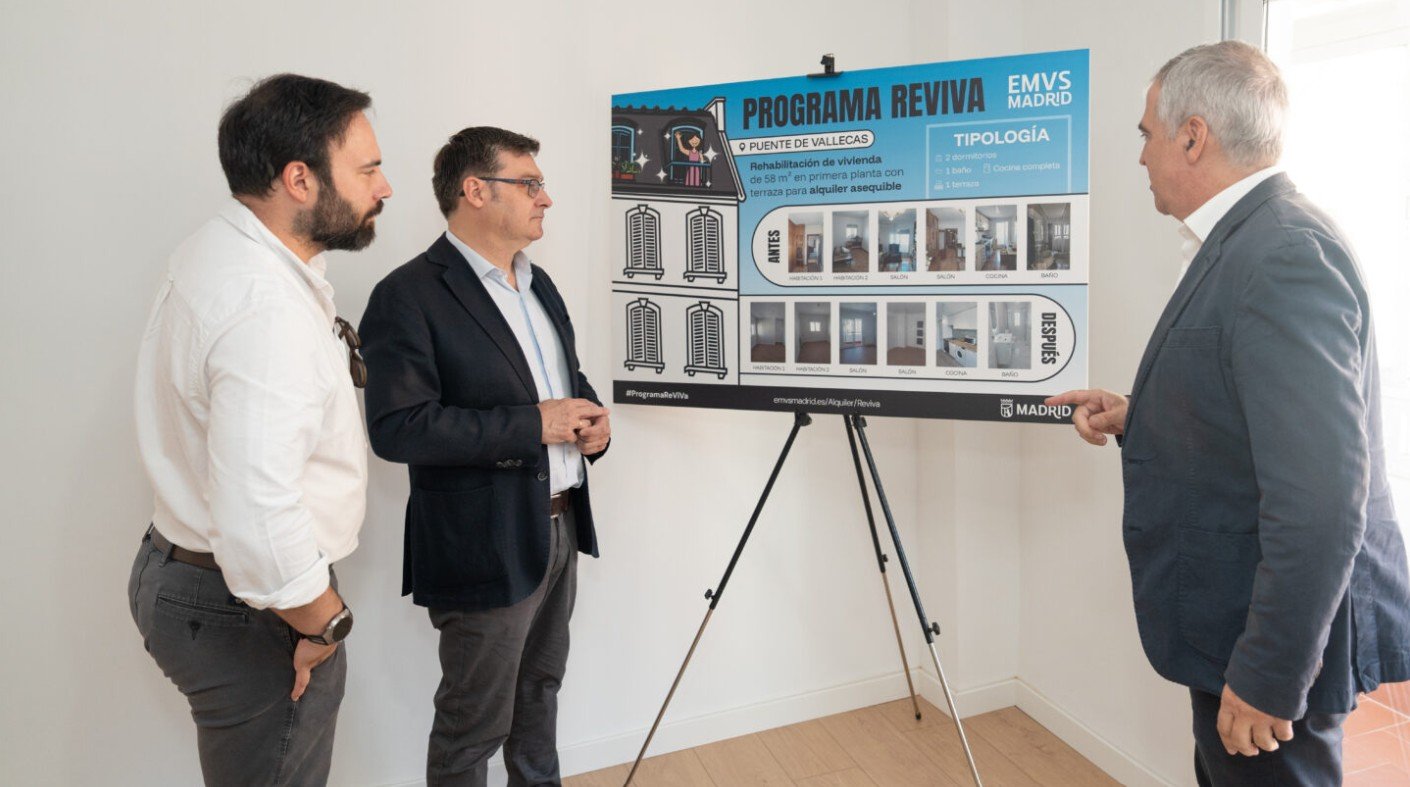 Madrid financia la reforma de 219 viviendas vacías para destinarlas al alquiler asequible
