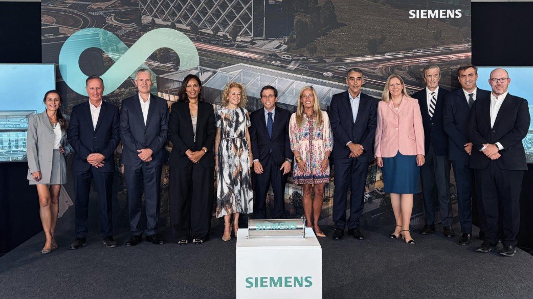 Siemens inicia las obras de su campus empresarial de 160 millones en Madrid