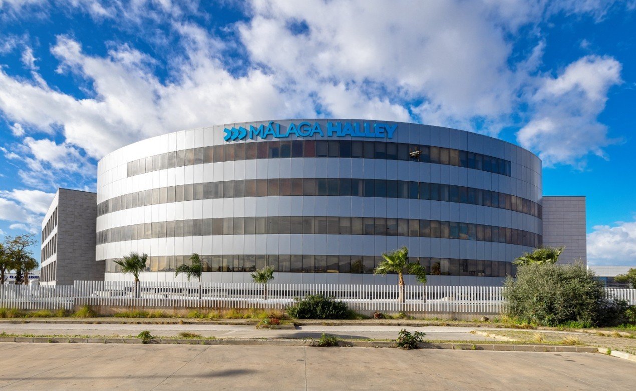 Aliseda vende a New Winds el edificio de oficinas Málaga Halley