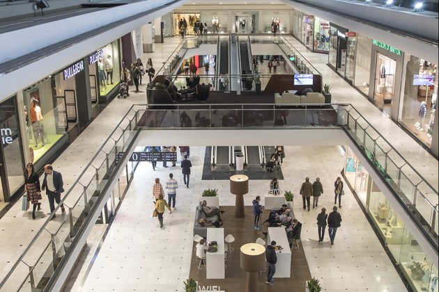 El alquiler en los centros comerciales sube un 33% hasta septiembre