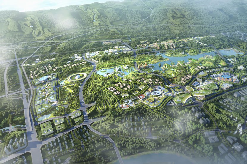 Nueva zona de innovación en China planificada por Chapman Taylor