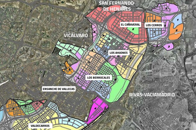 El Ayuntamiento de Madrid desbloquea la ejecución de los desarrollos del Sureste de la capital