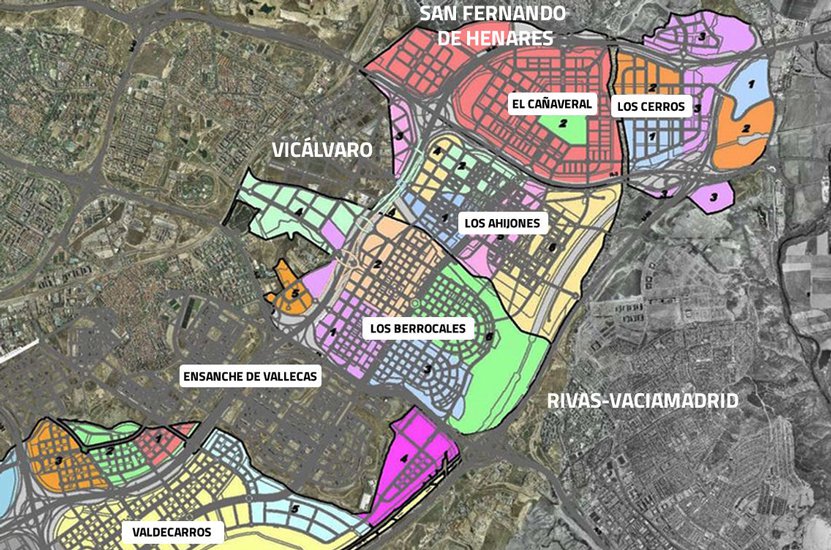 El Ayuntamiento de Madrid desbloquea la ejecución de los desarrollos del Sureste de la capital