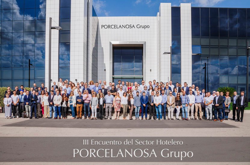 Porcelanosa acoge el III Encuentro del Sector Hotelero