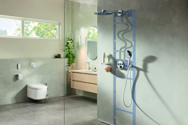 GROHE Rapido Shower Frame: La revolución en la instalación de duchas empotradas