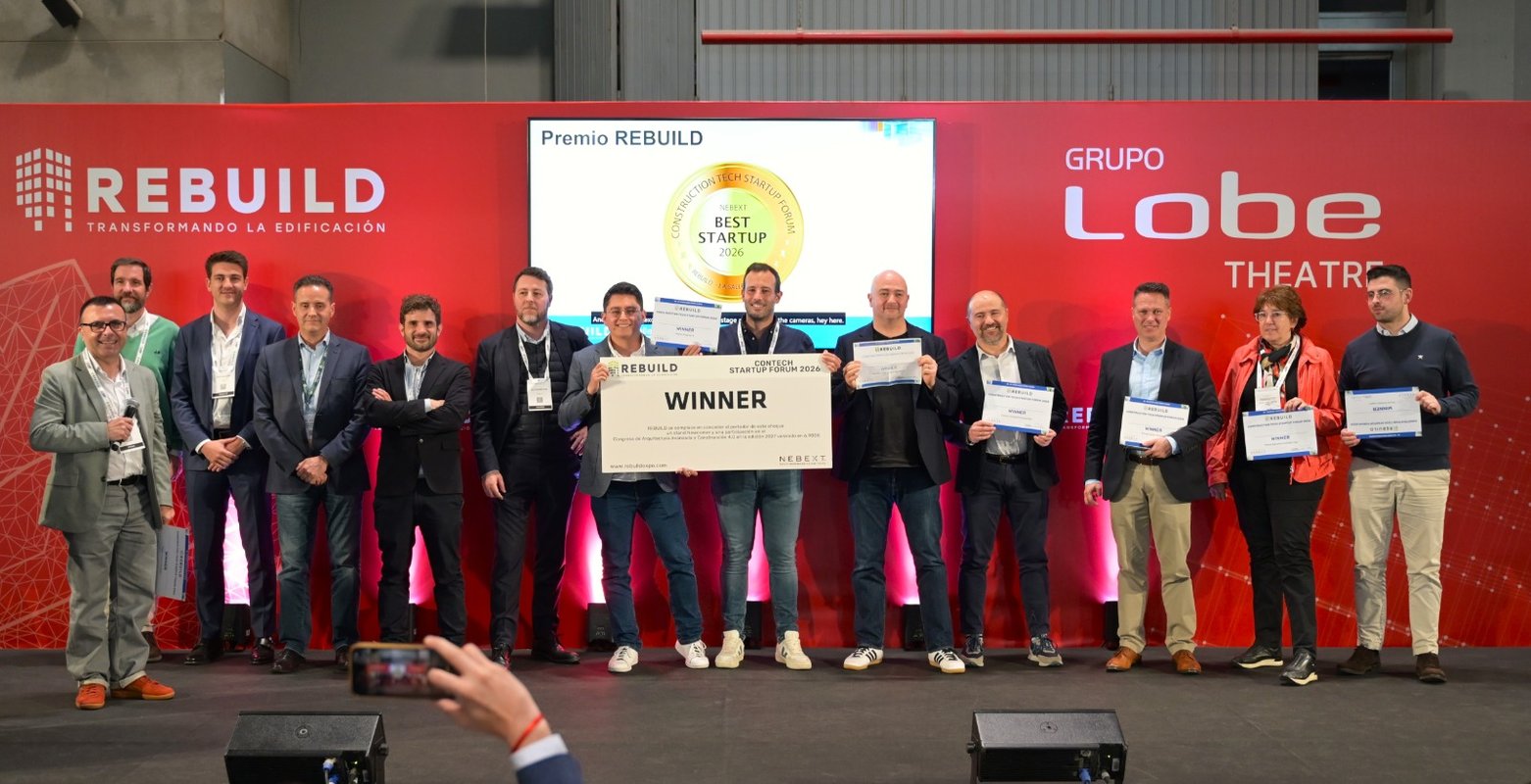 FindNido gana el certamen de innovación en la feria REBUILD 2026