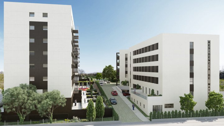 Espacio intergeneracional que Grupo Avintia Real Estate desarrollará en Móstoles