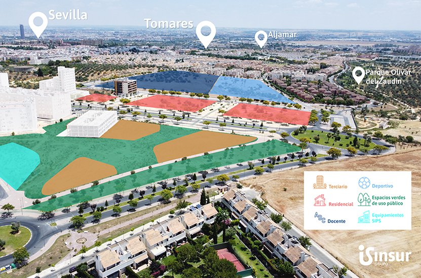 Grupo Insur invertirá 93 millones de euros en un nuevo desarrollo inmobiliario en Sevilla