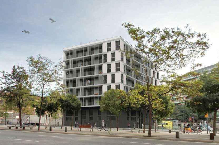 Habitat Inmobiliaria compra una parcela en Badalona para la construcción de 40 viviendas