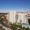 Habitat Inmobiliaria culmina la estructura de una promoción en Sevilla