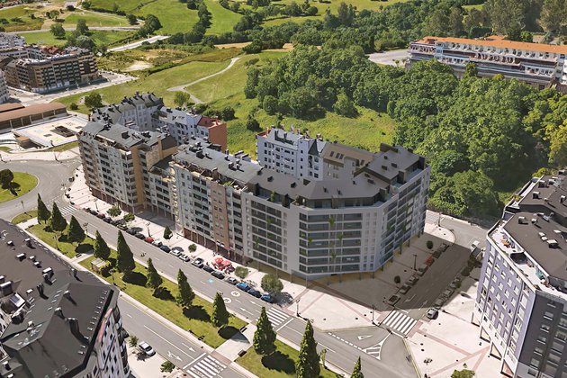 Habitat invertirá más de 16 millones en el residencial de Oviedo