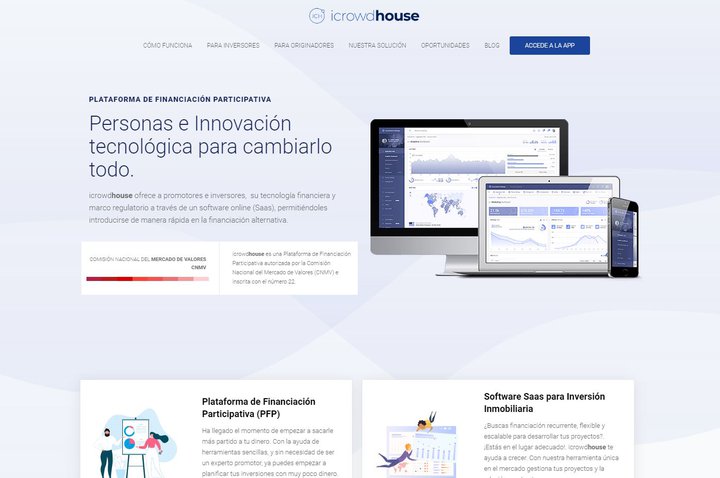 iCrowdhouse lanza el primer software que pone en contacto a inversores con promotores que buscan financiación alternativa