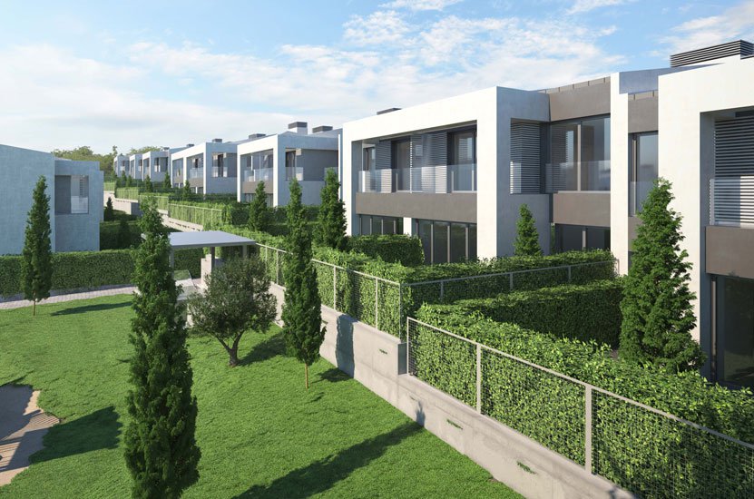 ACR Grupo y Grupo Inmoglaciar inician las obras de 107 viviendas unifamiliares en Boadilla del Monte