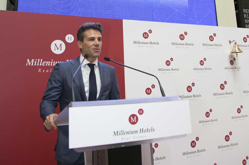 La SOCIMI Millenium Hotels empieza a cotizar en el MAB