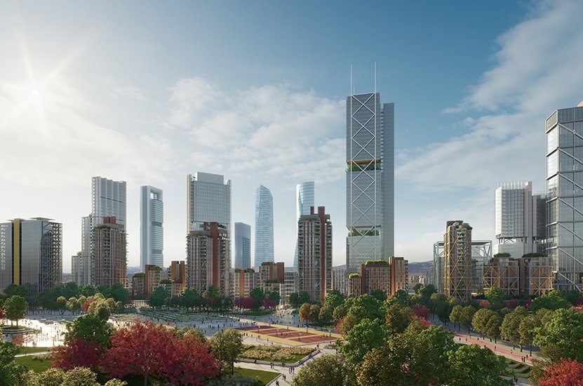 Madrid Nuevo Norte, primer proyecto urbanístico de Europa en obtener los precertificados LEED y BREEAM